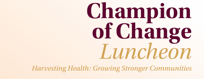2026 NOAH Clinic Champion of Change Luncheon